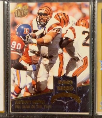 1992 Fleer Ultra #3 Anthony Munoz Award Winner — front