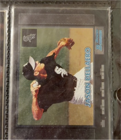 2000 Bowman Retro/Future #421 Jason Dellaero — front