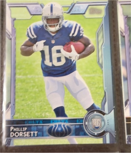 2015 Topps #414 Phillip Dorsett — front