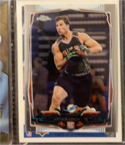 2014 Topps Chrome #171 Arthur Lynch — front