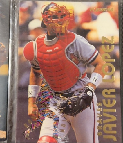 1995 Fleer Rookie Sensation #11 Javier Lopez — front