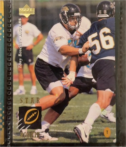 1995 Upper Deck Star Rookie #2 Tony Boselli — front