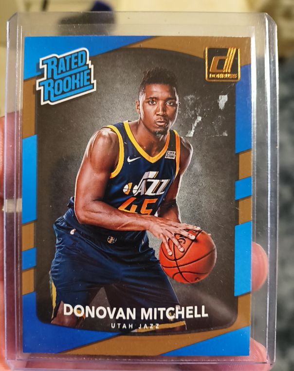 2017-18 Donruss #188 Donovan Mitchell — front