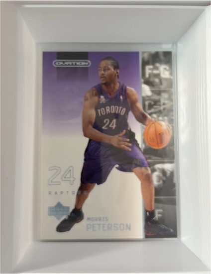 2002 Upper Deck Ovation #82 Morris Peterson — front