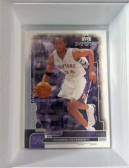 1996 Upper Deck MVP Basketball Classic Gold #171 Morris Peterson — front