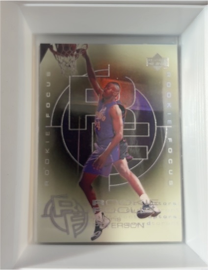 2000-01 Upper Deck Rookie Focus #RF8 DeShawn Stevenson — front