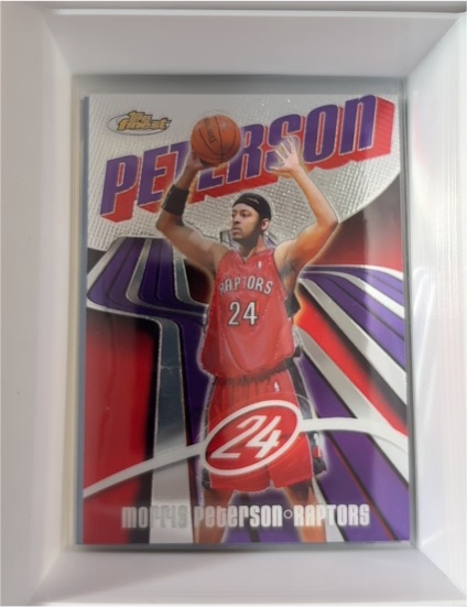 2003-04 Topps Finest #81 Morris Peterson — front