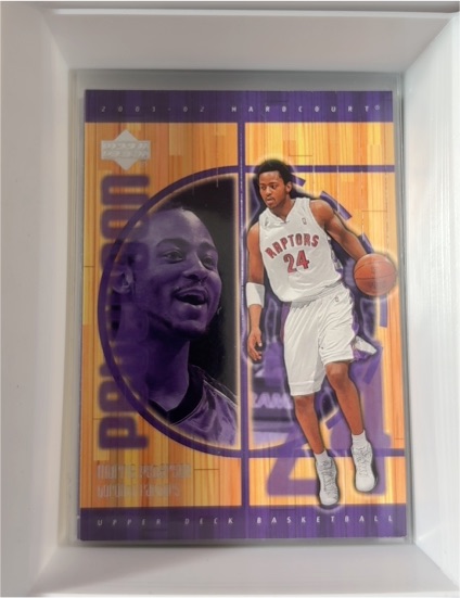 2001-02 Upper Deck Hardcourt #80 Morris Peterson — front