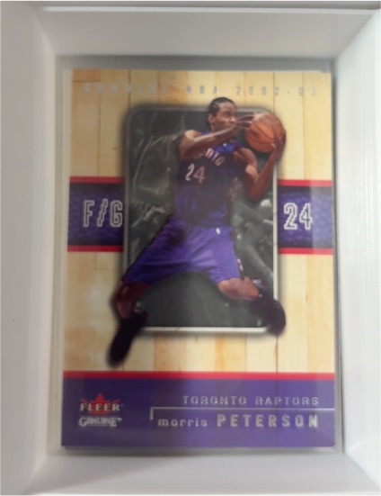 2002-03 Fleer Genuine #79 Morris Peterson — front