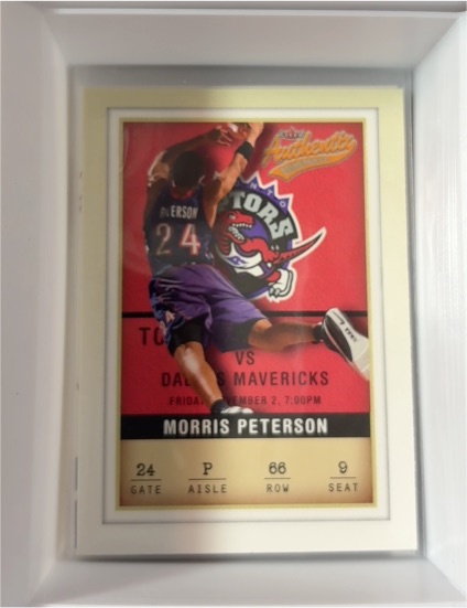 2001-02 Fleer Authentix #66 Morris Peterson — front