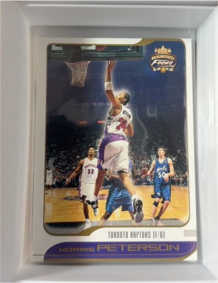 2001-02 Fleer Focus #31 Morris Peterson — front