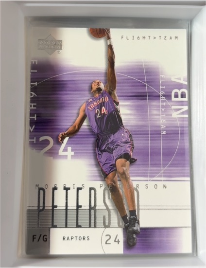 2001-02 Upper Deck Flight Team #39 Morris Peterson — front