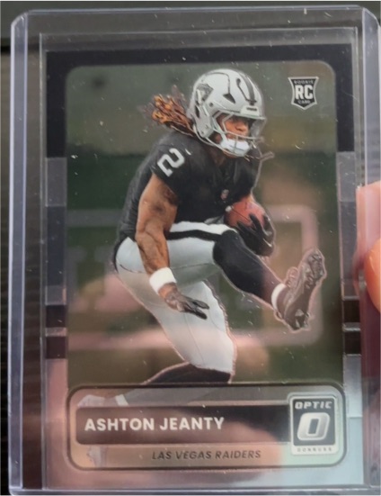 2025 Panini Donruss Optic #8 Ashton Jeanty 2015 Retro — front