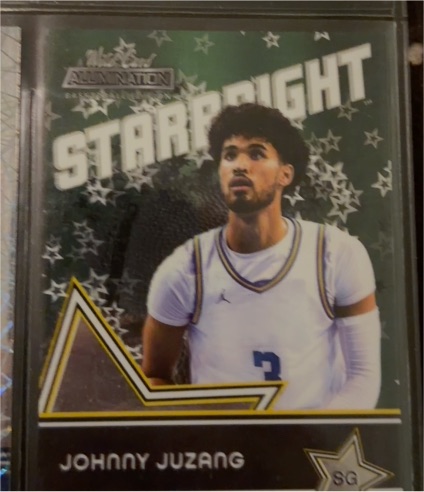 2021-22 Wild Card Alumination Starbright #SB-14 Johnny Juzang — front