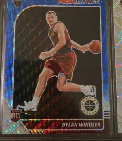 2019-20 Panini Hoops Premium Stock #221 Dylan Windler — front