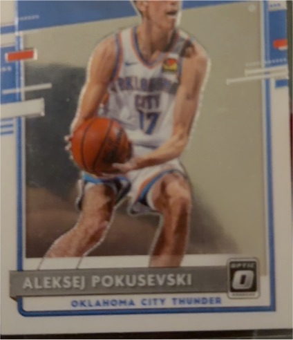 2020-21 Panini Donruss Optic #167 Aleksej Pokusevski — front