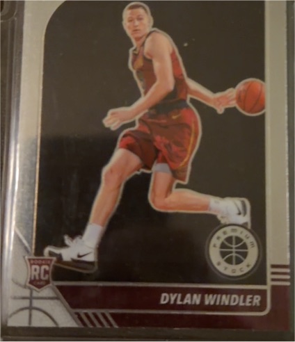 2019-20 Panini NBA Hoops Premium Stock #221 Dylan Windler — front