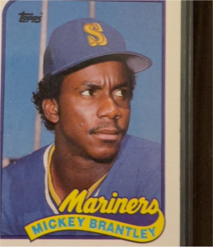 1989 Topps #568 Mickey Brantley — front