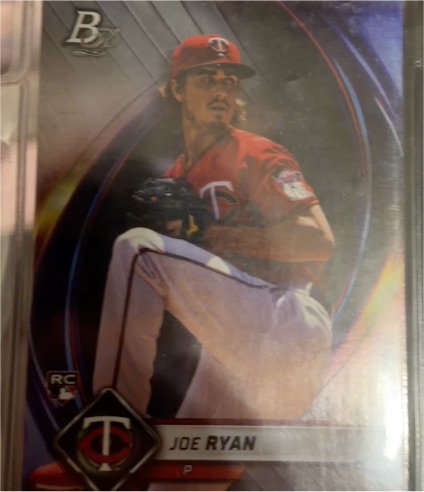 2022 Bowman Platinum #70 Joe Ryan — front