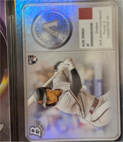 2022 Bowman Platinum #MM-5 Alek Thomas — front