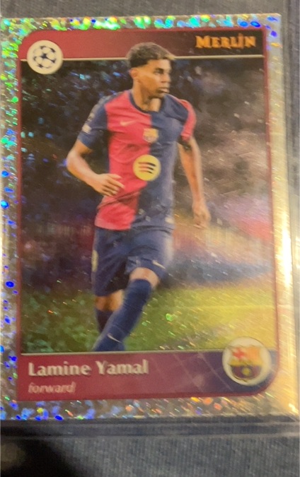 2024-25 Topps Merlin UEFA #19 Lamine Yamal — front