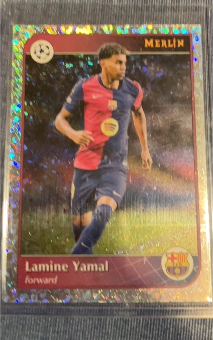 2024-25 Topps Merlin UEFA Champions League #19 Lamine Yamal — front