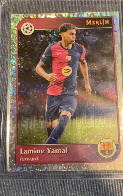 2024-25 Topps Merlin #19 Lamine Yamal — front