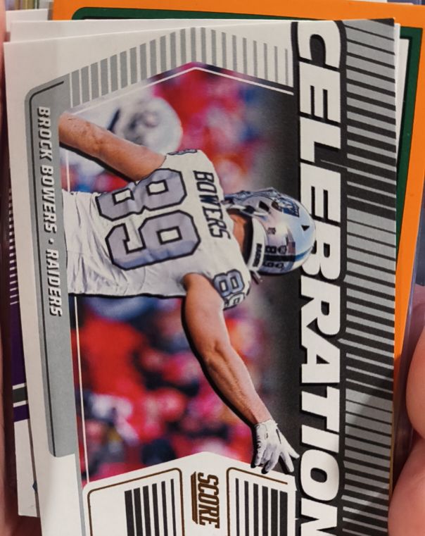 2025 Panini Score Celebration #C-BBO Brock Bowers — front