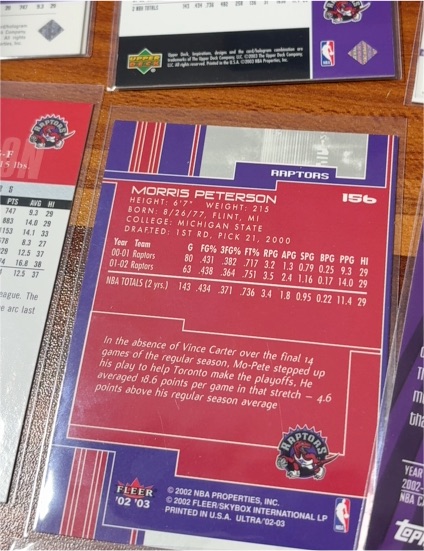 2002-03 Fleer Ultra #156 Morris Peterson — front