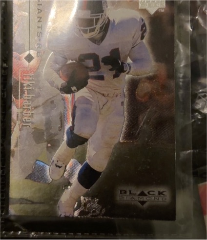1998 Upper Deck Black Diamond #56 Tiki Barber — front