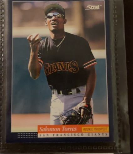 1994 Score #641 Salomon Torres — front