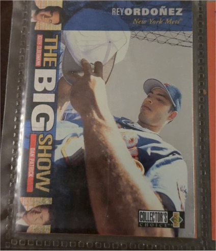 1997 Upper Deck Collector's Choice The Big Show #32 Rey Ordonez — front