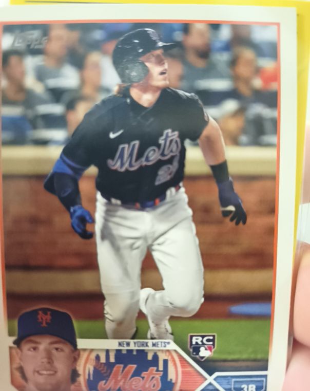 2023 Topps Series 1 #89 Brett Baty — front