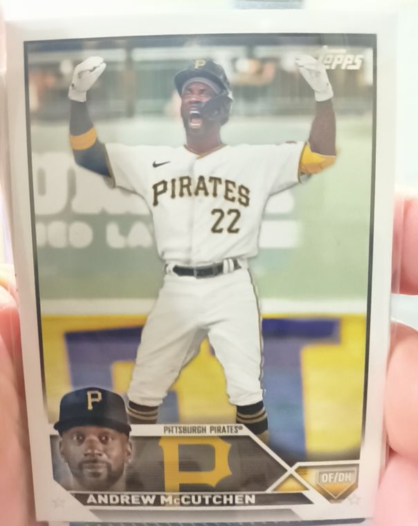 2023 Topps #490 Andrew McCutchen — front