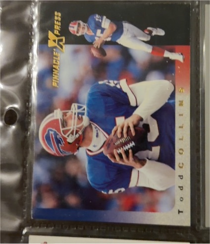 1997 Pinnacle X-Press #48 Todd Collins — front