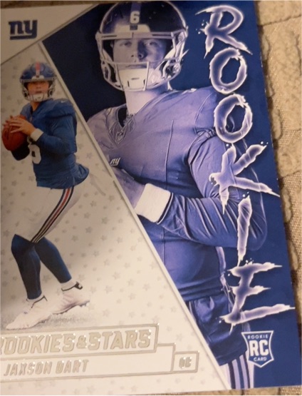 2025 Panini Rookies & Stars #10 Jaxson Dart Rookie Insert — front