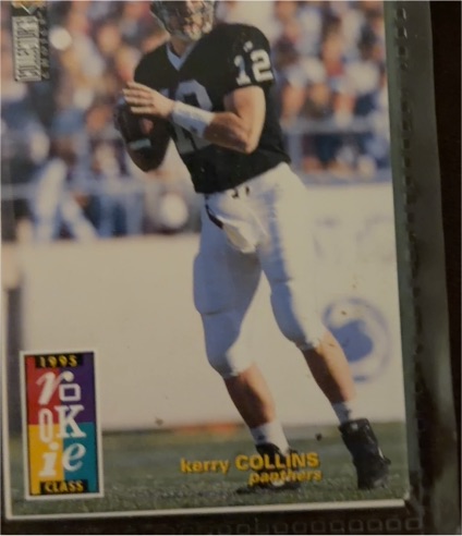 1995 Upper Deck Collector's Choice #5 Kerry Collins — front