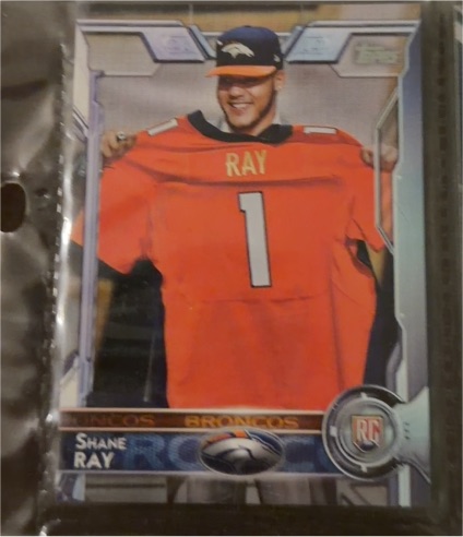 2015 Topps Chrome #475 Shane Ray — front