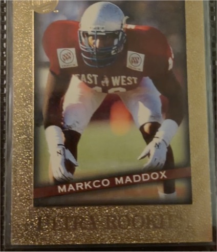 1996 Fleer Ultra Ultra Rookies #20 Markco Maddox — front