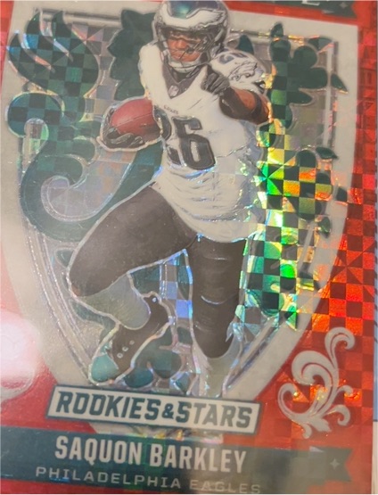 2025 Panini Rookies & Stars Crusade #7 Saquon Barkley — front