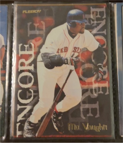 1997 Fleer #719 Mo Vaughn — front