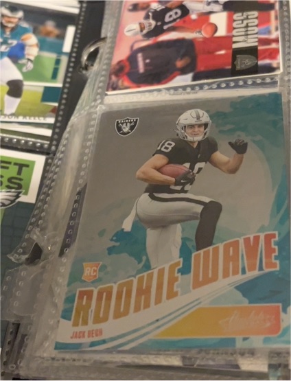 2025 Panini Absolute #RW-JBH Jack Bech Rookie Wave — front