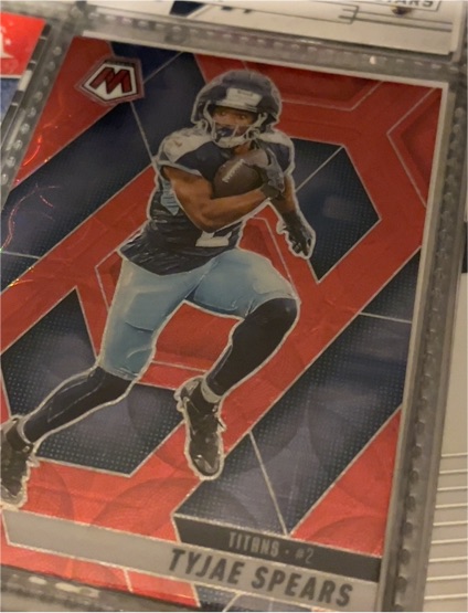 2025 Panini Mosaic #69 Tyjae Spears — front