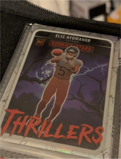 2025 Panini Rookies & Stars #22 Elic Ayomanor Thrillers Silver — front