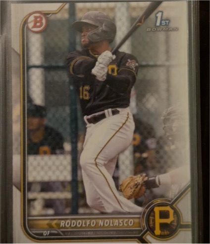 2022 Bowman #BP-69 Rodolfo Nolasco — front