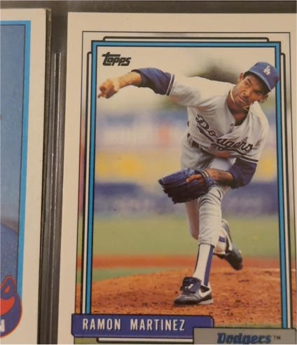 1992 Topps #730 Ramon Martinez — front