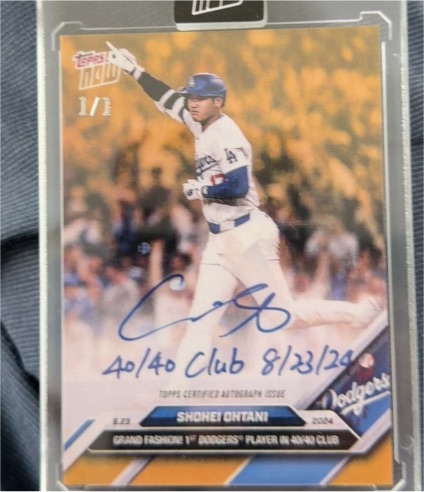 2024 Topps Now #584 Shohei Ohtani — front