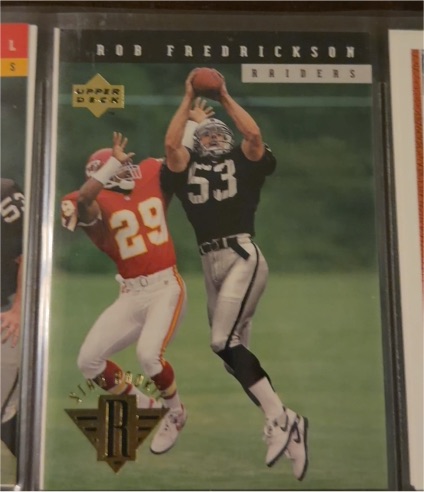 1994 Upper Deck #30 Rob Fredrickson — front
