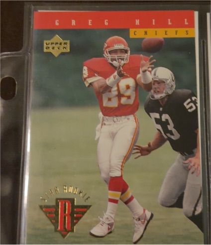1994 Upper Deck #11 Greg Hill — front