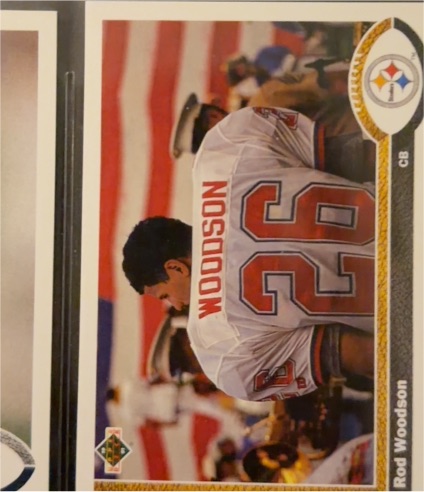 1991 Upper Deck #111 Rod Woodson — front